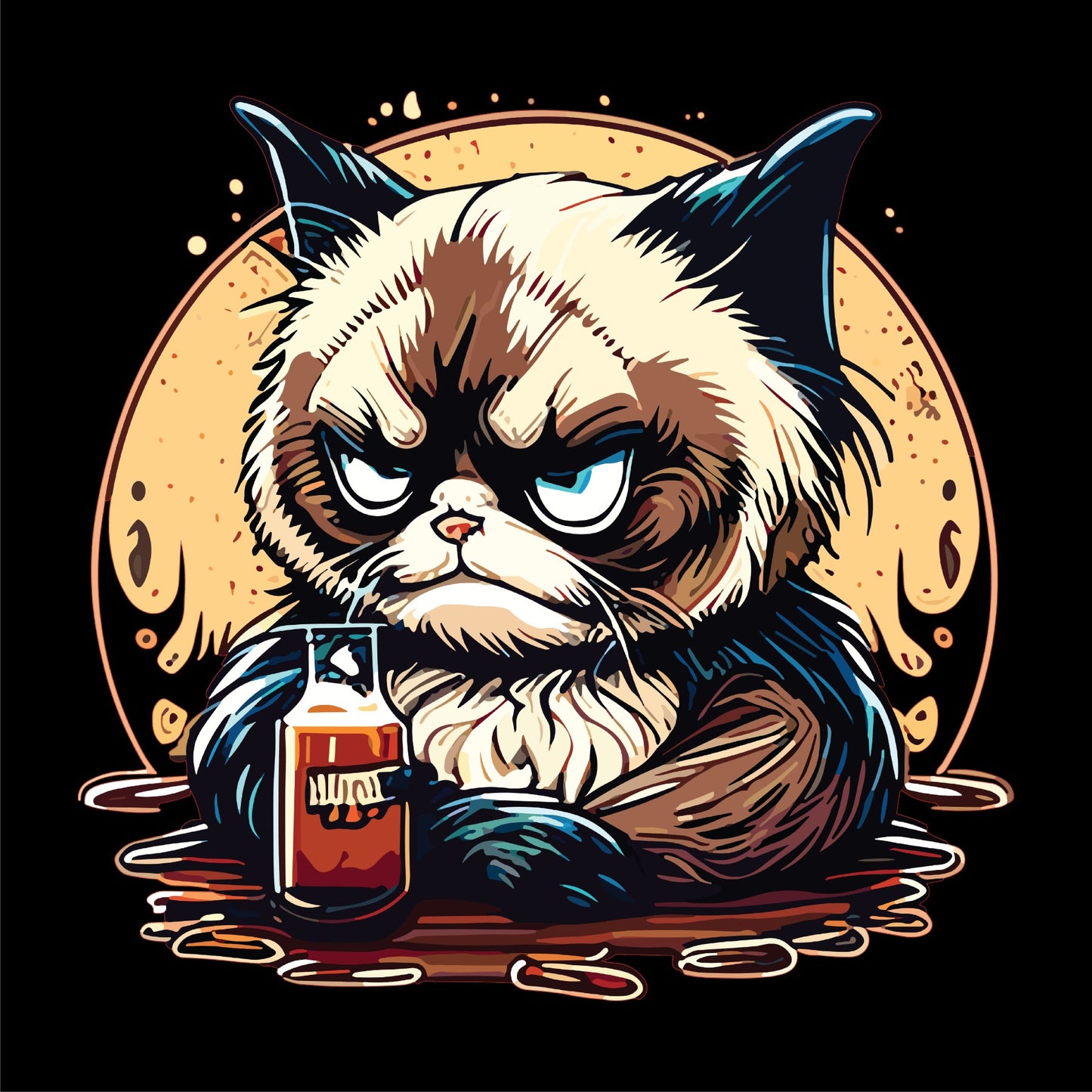 ANGRY CAT