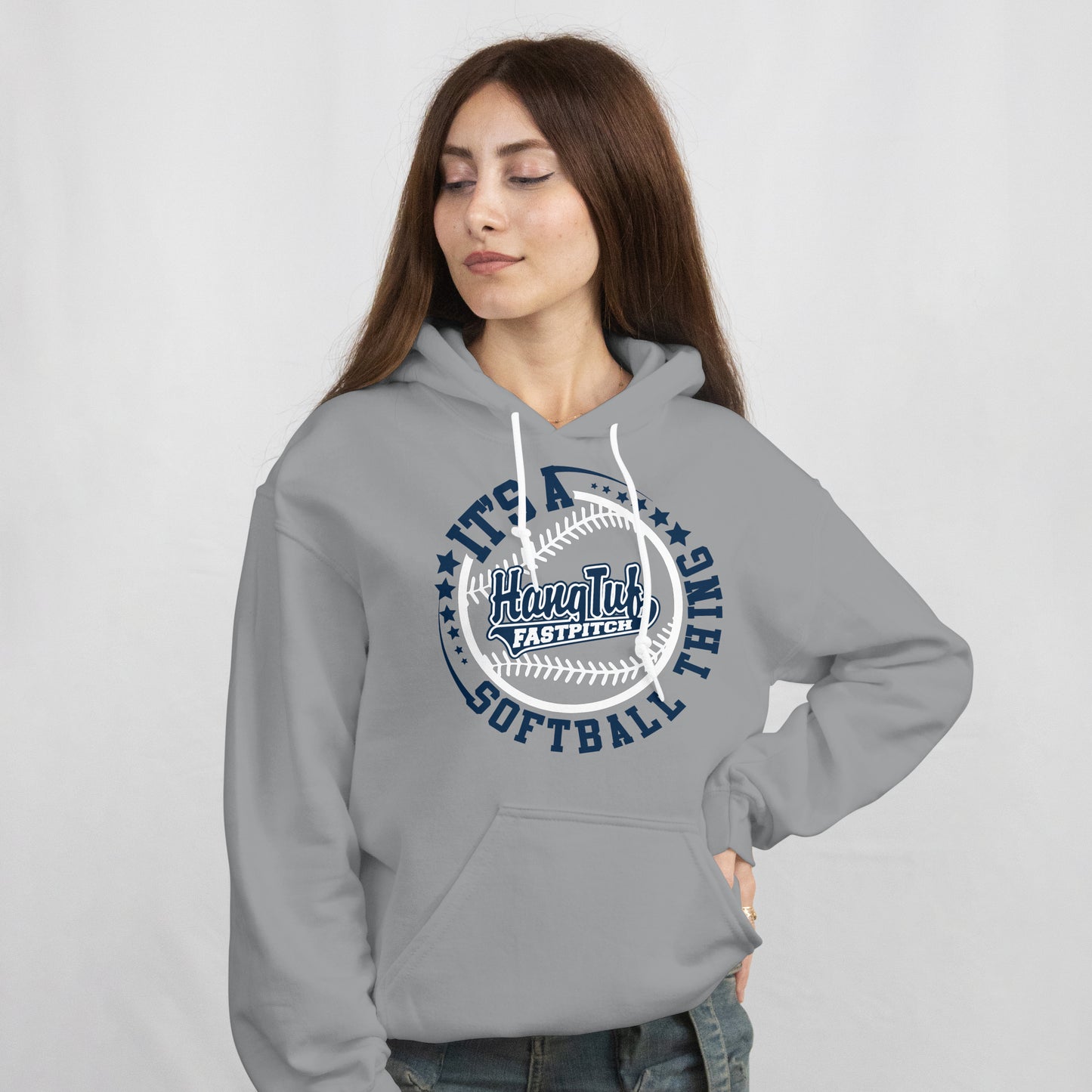 Hangtuf It's A Softball Thing Hoodie