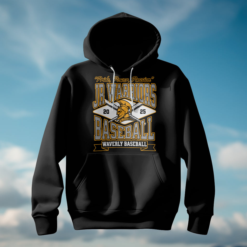 JR WARRIORS BASEBALL HOODIE
