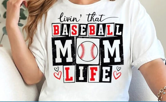 LIVIN THAT BASEBALL MOM LIFE