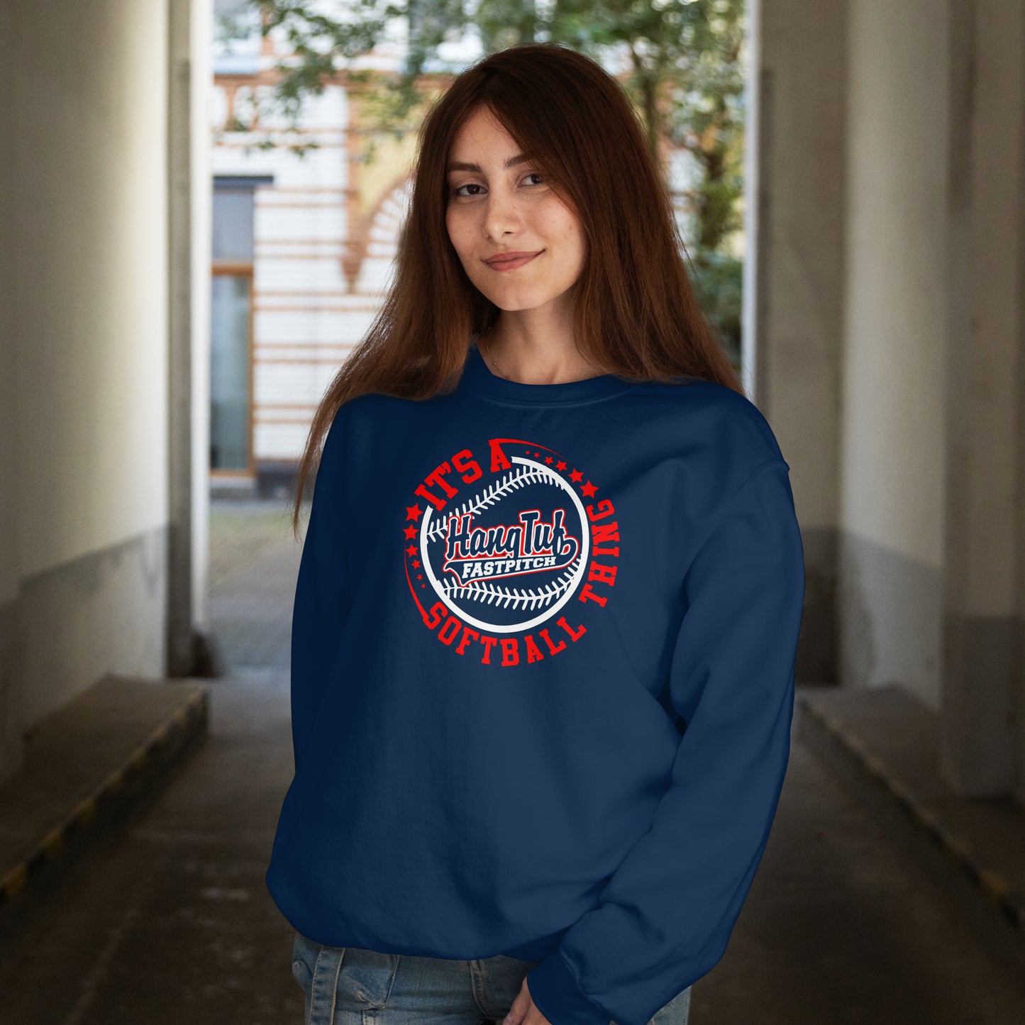 Hangtuf It's A Softball Thing  Long-Sleeve Dri-Fit