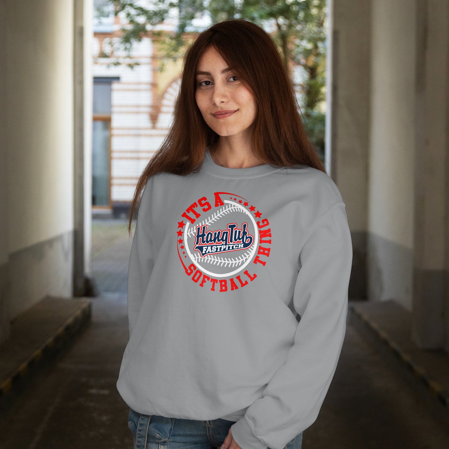 Hangtuf It's A Softball Thing  Long-Sleeve Dri-Fit
