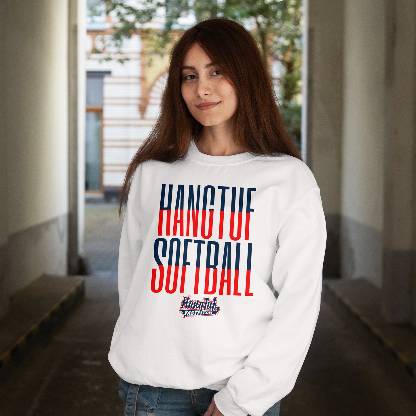 Hangtuf Tall Design Long-sleeve Dri-Fit