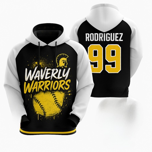 Jr Warriors Sublimation Hoodie